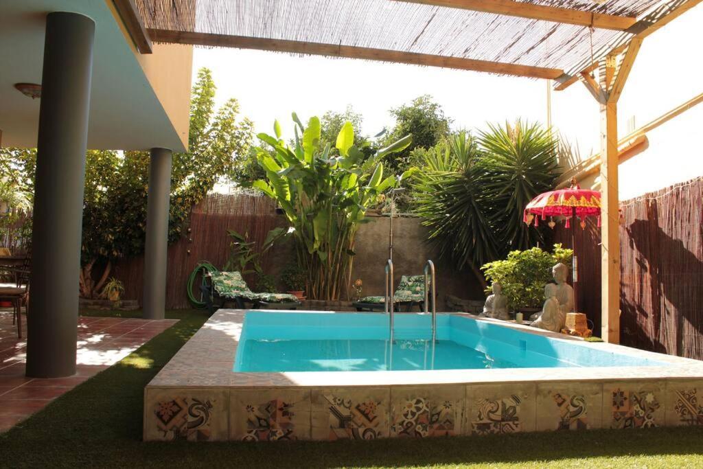 Vila Casa Con Piscina En El Centro Los Llanos De Aridane Exteriér fotografie