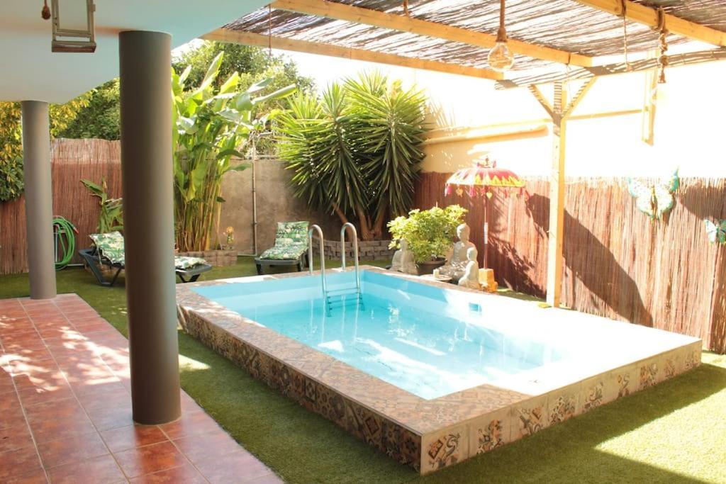Vila Casa Con Piscina En El Centro Los Llanos De Aridane Exteriér fotografie